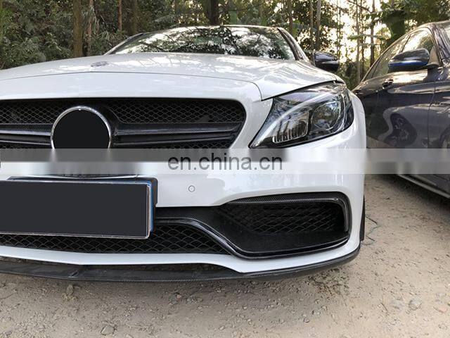 Auto Body Parts Car Bumpers for Mercedes-benz C-class W205 Facelift C63 AMG Body Kit 2014 2015 2016 2017 2018