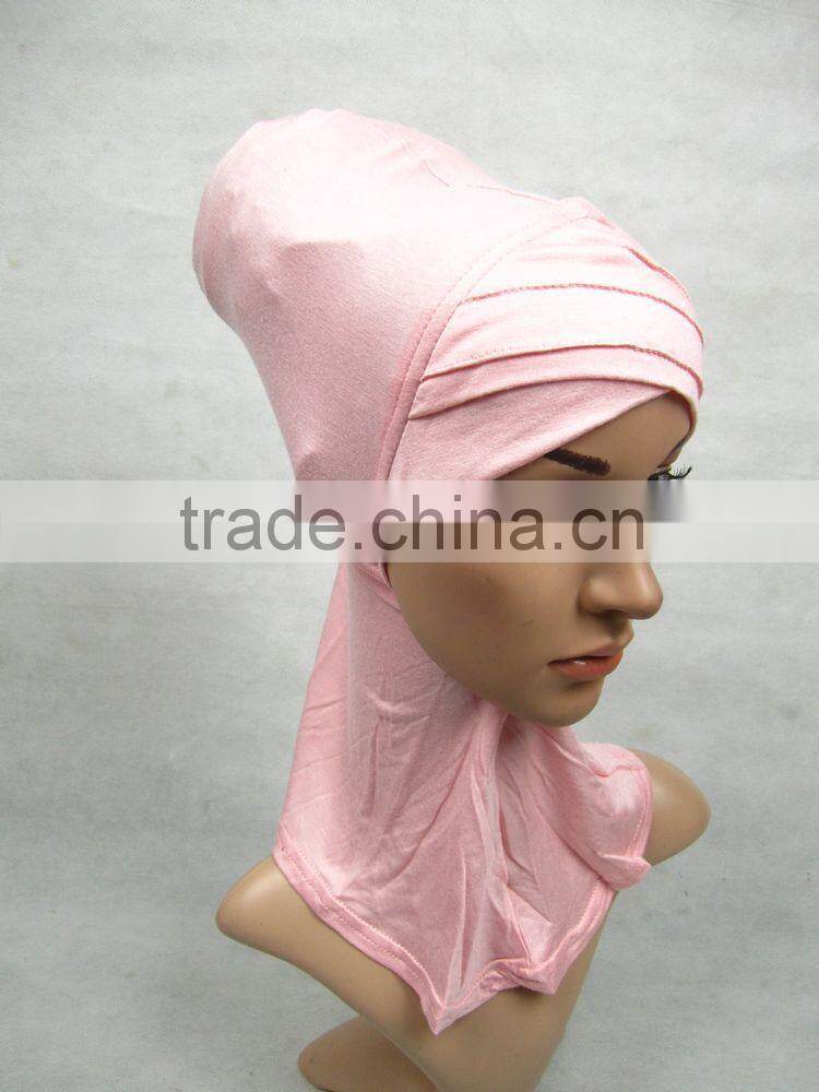 U103 NEW 2014 neck cover cotton ruffle ninja,muslim underscarf