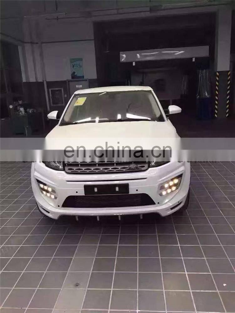 Perfect fitment body kit suitable for Land Rover Range Rover in SVO style 2013-2016 front bumper rear bumper side skirts exhaust