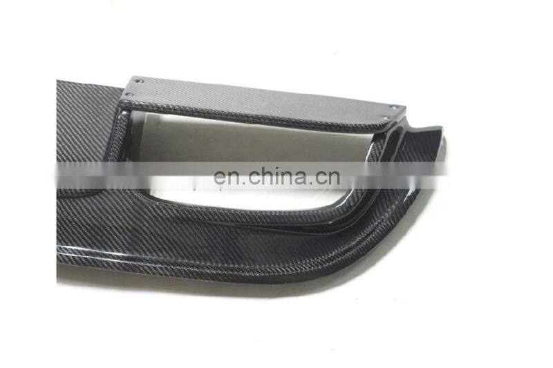 2015 C Class Carbon Rear Bumper Diffuser for Mercedes W205 C200 C250 C300