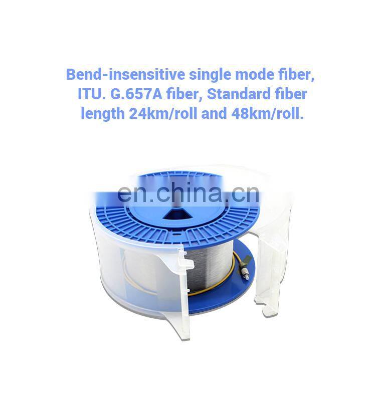 SC/UPC-SC/APC Single Mode G657A G652D Simplex Outdoor FTTH Drop Cable Patchcord Fiber Optic Patchcord
