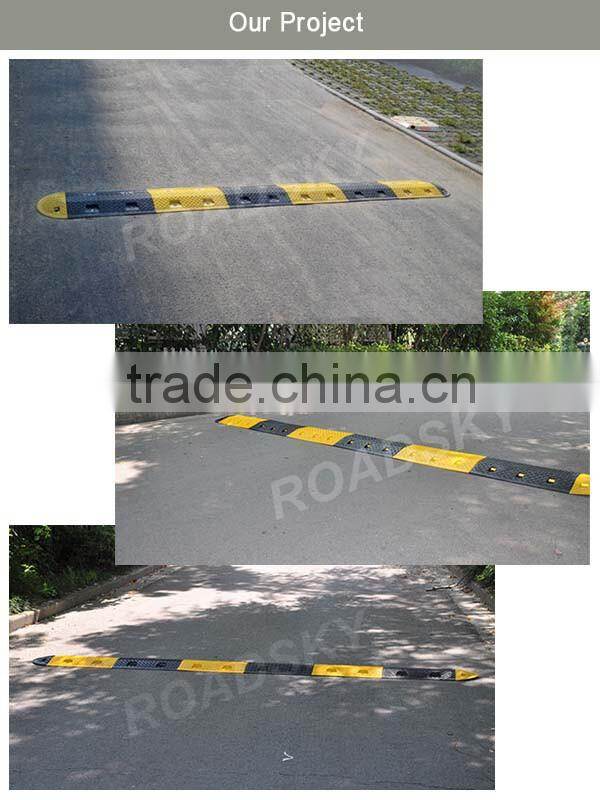 Roadway Flexible Safety Plastic Speed Bump Speed Hump