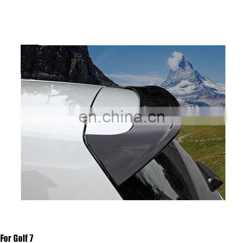 ABS Primer Painted Back LipSpoiler For Golf 7 Rear spoiler