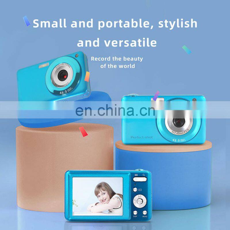 Amazon hot sale 2.7 inch LCD Screen 48.0 Mega cheap 1080P compact children digital camera photo for kids