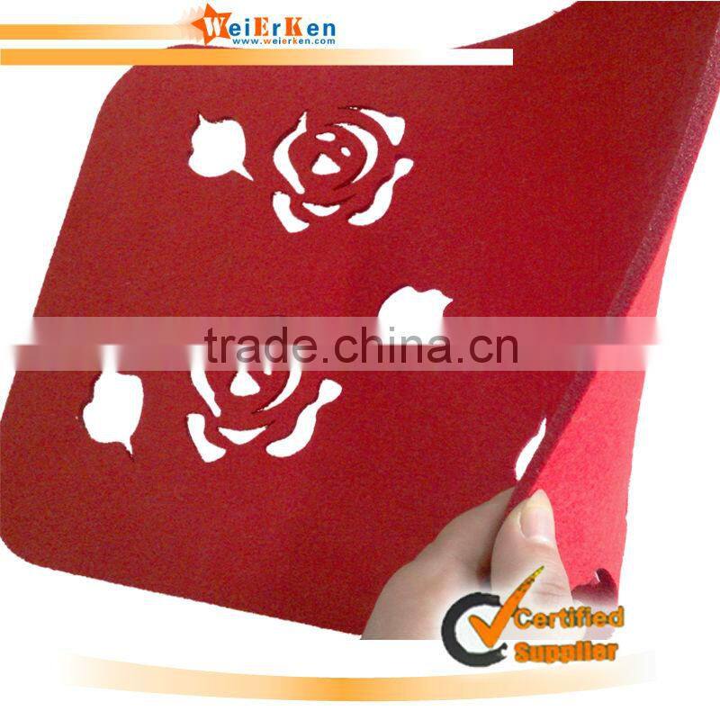 customized felt coaster