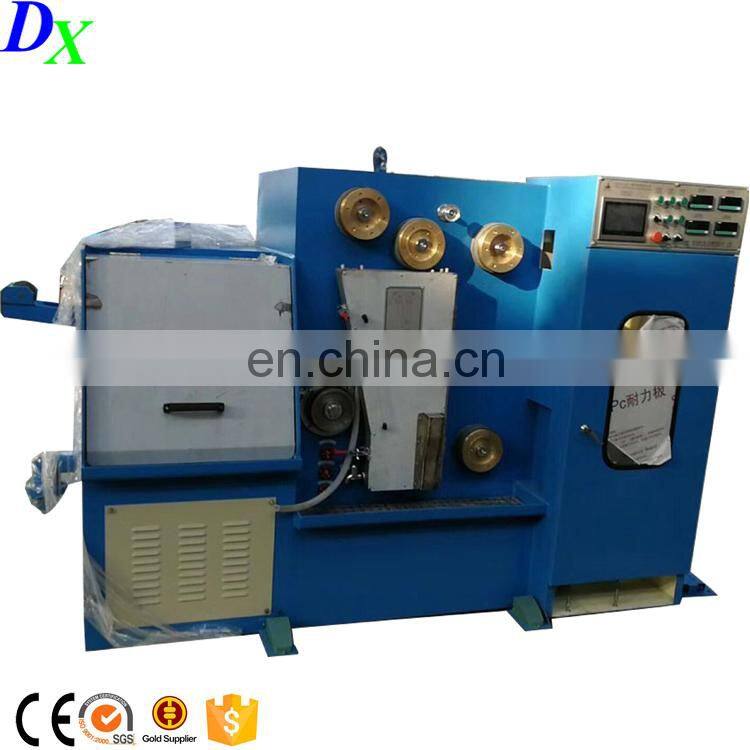 14D 20D 24D Automatic fine copper wire drawing machine with annealer