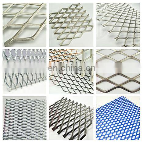 Factory supply best price galvanized expanded metal gothic mesh