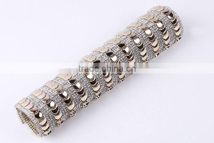 Gold Rhinestone Blanket For Shoes Clothing Rhinestone Stickers