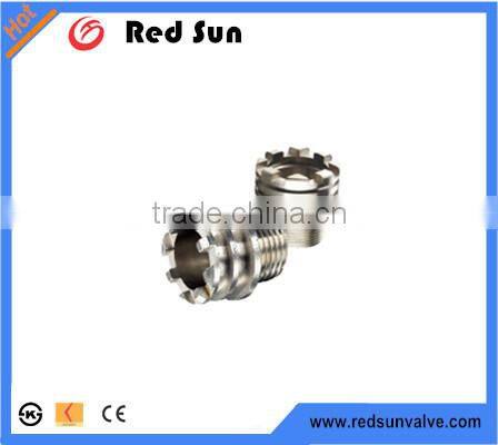 HR7140 factory manufacture forged brass water ppr/pvc pipe insert plumbing fittings