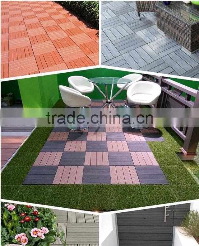 Eco-friendly WPC Deck Tile DIY wpc deckig Tiles