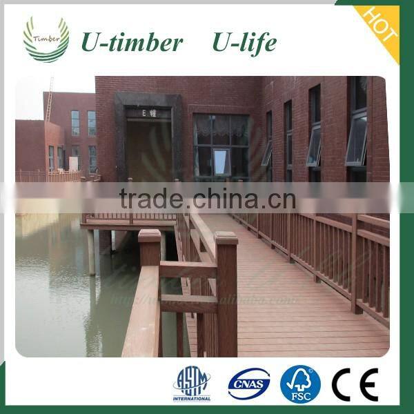 Diversified latest designs WPC composite outdoor railing