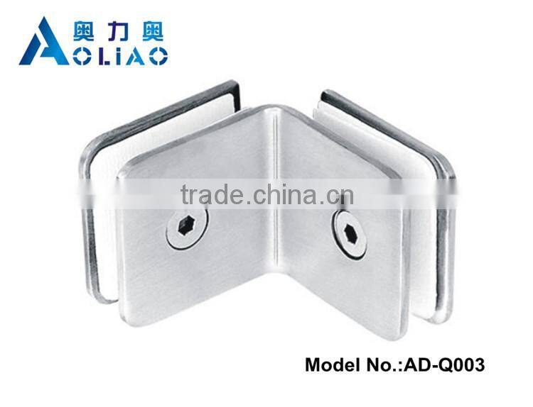 Stainless steel glass clip lid jars and SS handrail clamps and handrail glass fixing