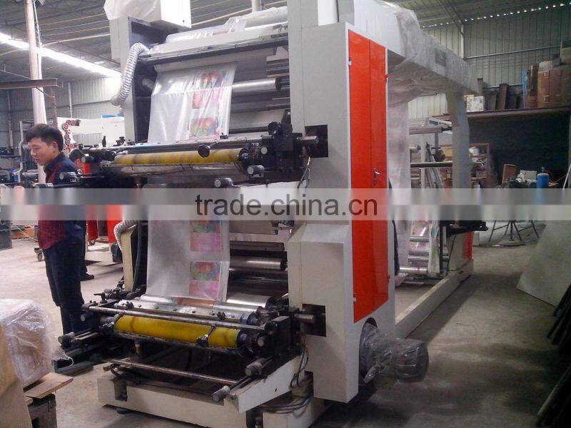 4 colors flexo printing machine