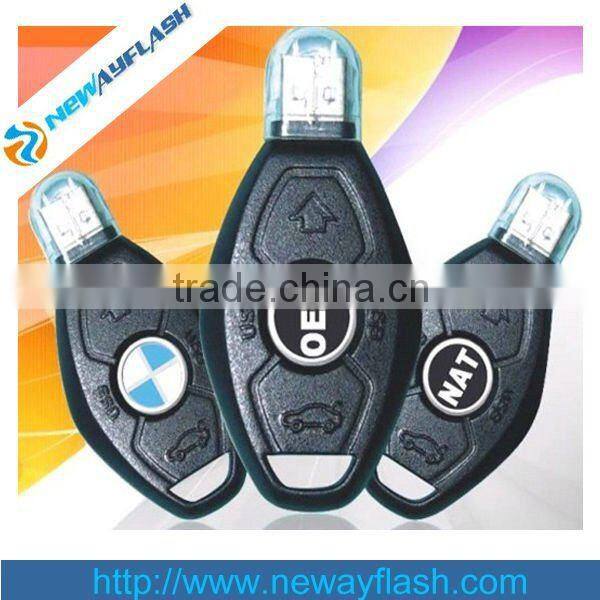 metal skull usb flash drive necklace