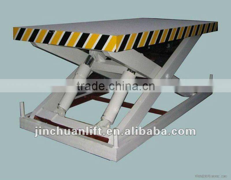 Fixed shear fork lift