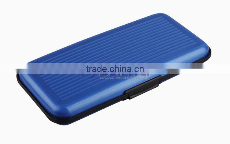 IPX4 Waterproof RFID Credit Cards IC Card Aluminum Name Card Wallet