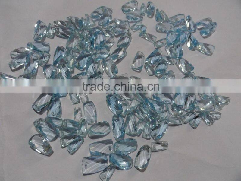 Fancy Shaped Blue Topaz Gemstone