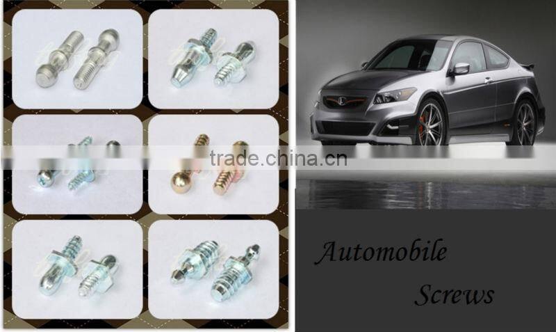 flat head round neck shoulder bolt with zinc coated