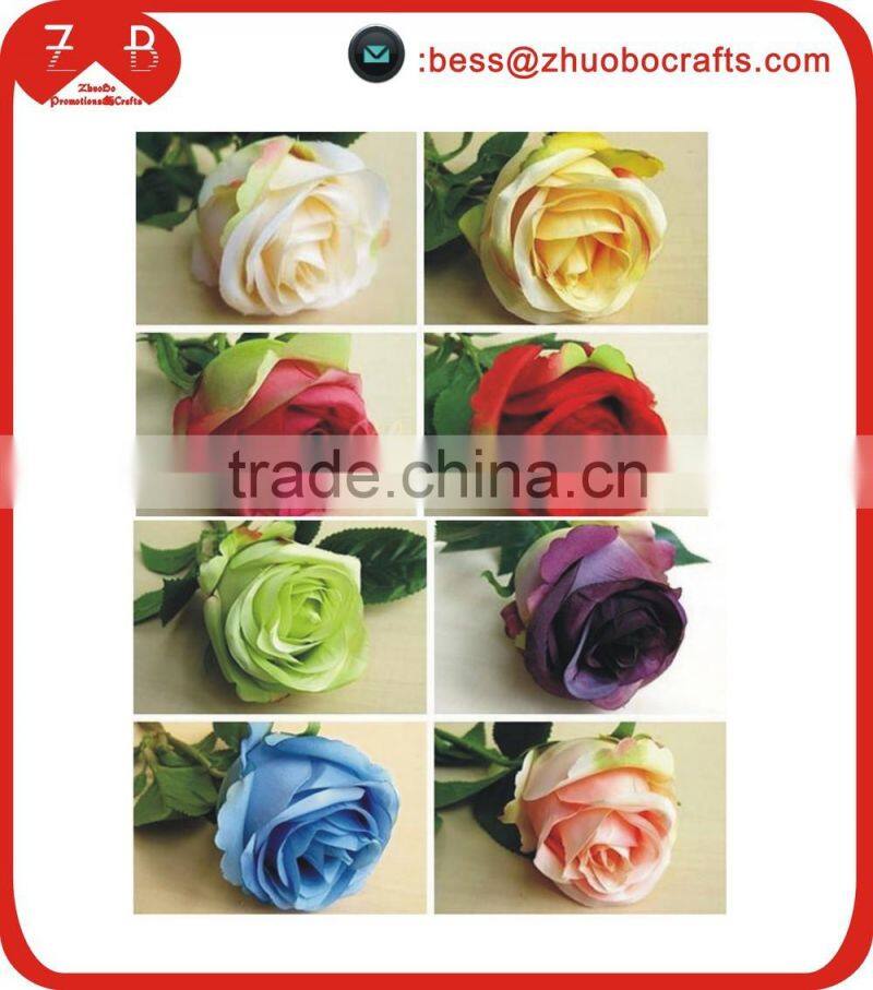 Hot wholesale European single artificial flower rose