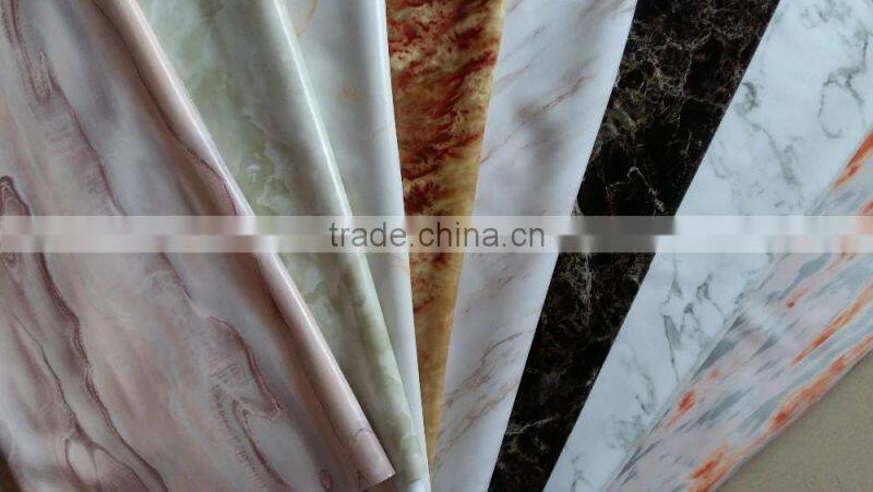 Good quality popular promotional glitter decoration leather fabric