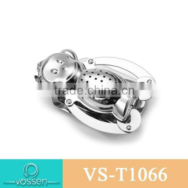 Gift box shaped stainless steel tea infuser