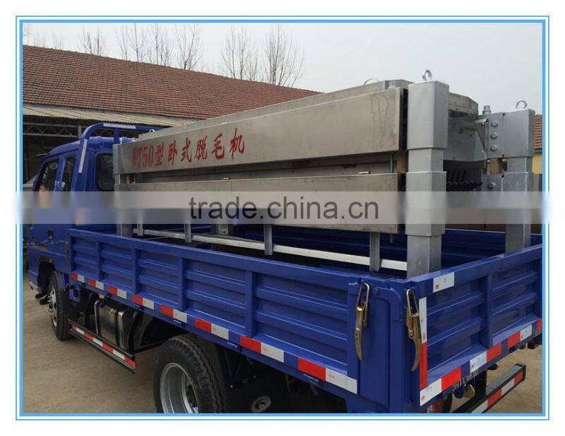 Flat Conveyor/ Poultry Carcass Cutting with Worktable