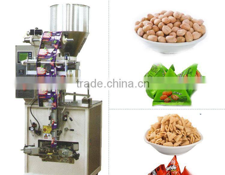 Electric Eye Control System Automated Food Triangle Packaging Machinery