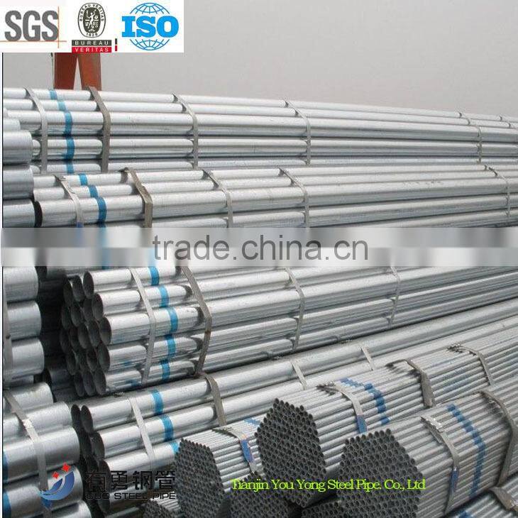 scaffolding material astm a53 schedule 40 galvanized steel pipe