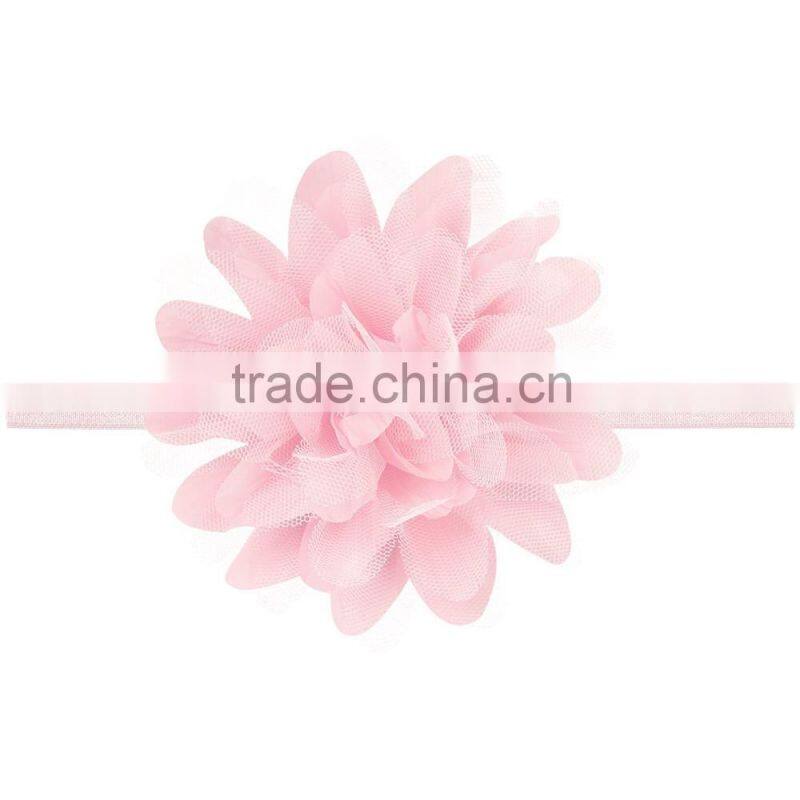 Fashion Baby large flower Headband Infant Headband Toddler Headband Headband baby big flower hair band wh-1745