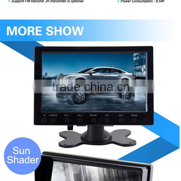 car 7 inch tft lcd monitor