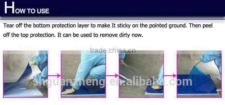 Antibacterial sticky mats