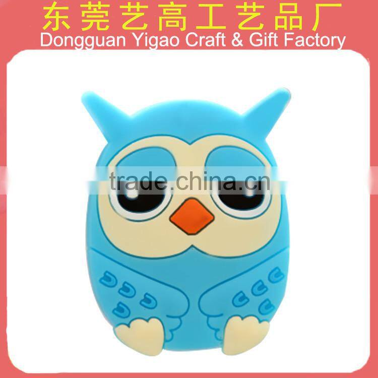 Personalized attractive design 3d embossed trouist fridge soft magnet