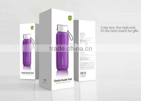 new design promotional stainless steel baby flask bottle