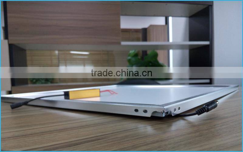 ul 600x600mm LED panel light square, ultra-thin panel light flat, edge-lit panel office