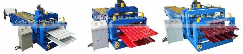 aluminum corrugated metal iron sheet roofing making machine