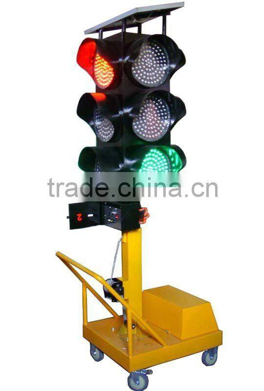 Production high brightness Solar LED Traffic Light