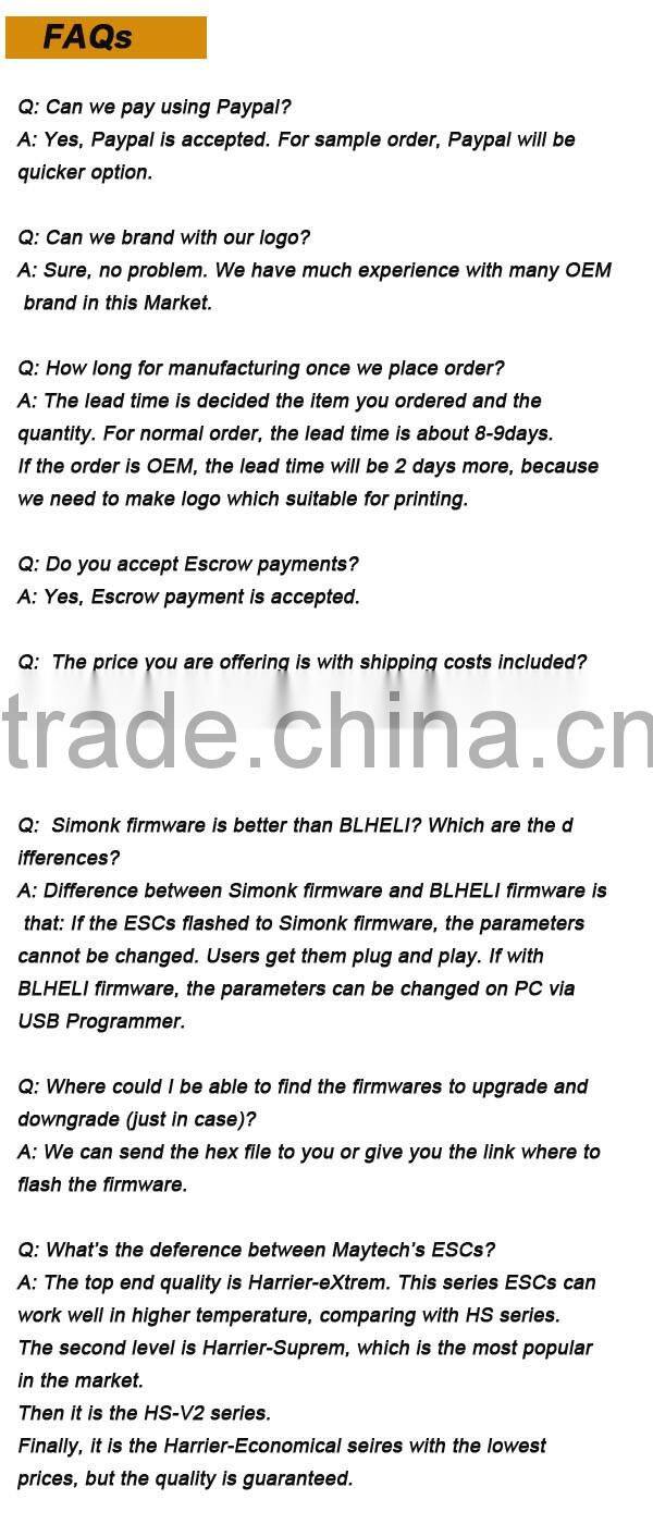 Maytech plastic propeller 5.0 x 4.0inch CW and CCW for 250mm size quad