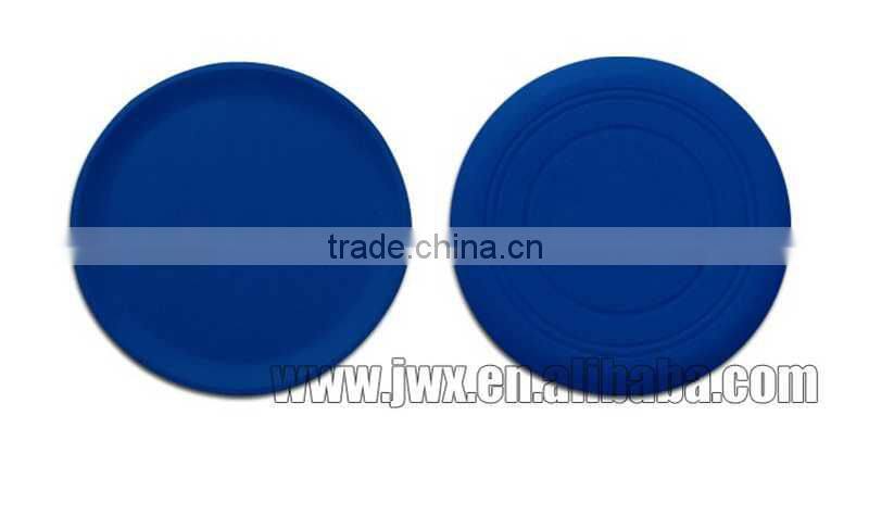 hot sale 18cm silicone frisbee dog toy for promotional dog frisbee toy