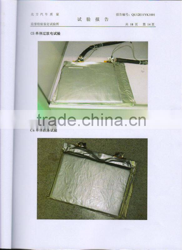 EV High Quality LiFePO4 Battery Pack 3.2V 300AH for Sanitation Car, Low Speed Car