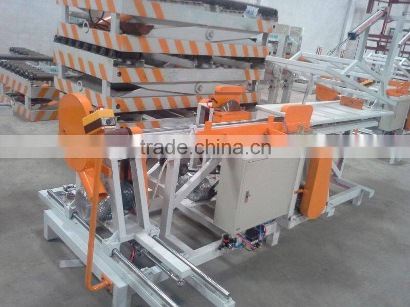 HSP-6513 three edge trimming saw/three edge veneer slicer wood veneer slicing machine