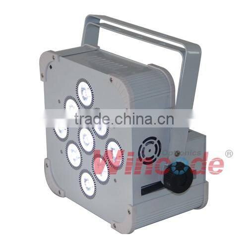 RGBAW+UV 6 in 1 wireless battery led uplights / wireless led uplights / battery led uplights