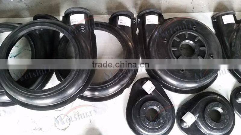 Sand Slurry Pump Spares Impeller Rubber Liner