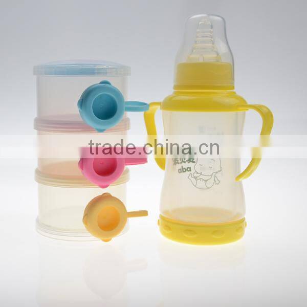 Baby Portable Three Layers of Milk Box Baby Milk Powder Box