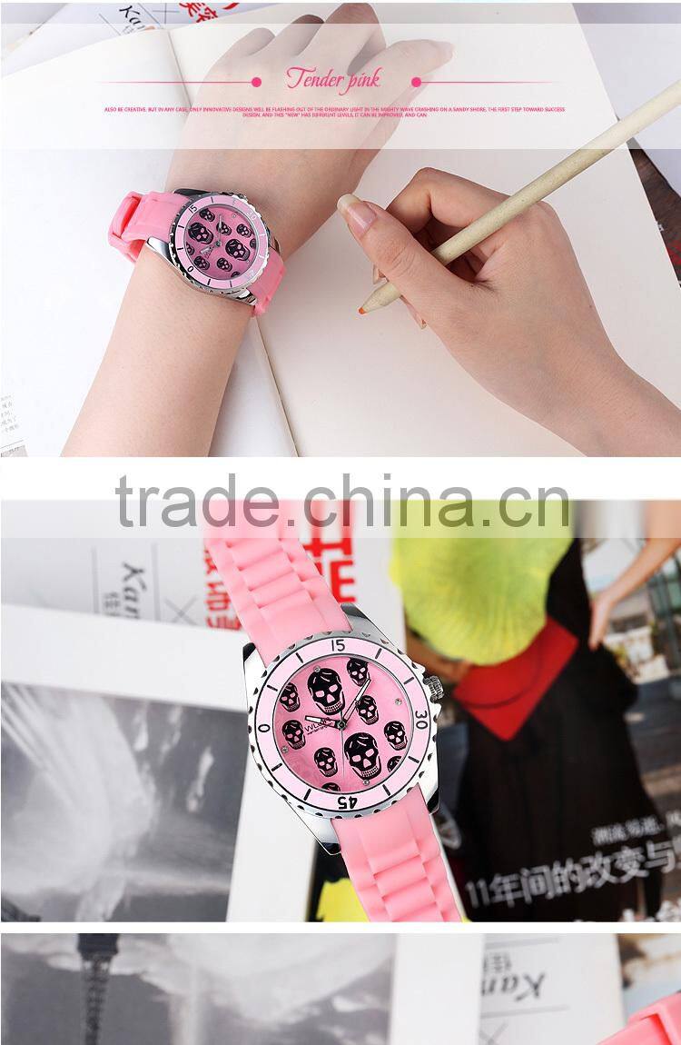 water resistant watch, promotional silicone watch, silicone wristband watch