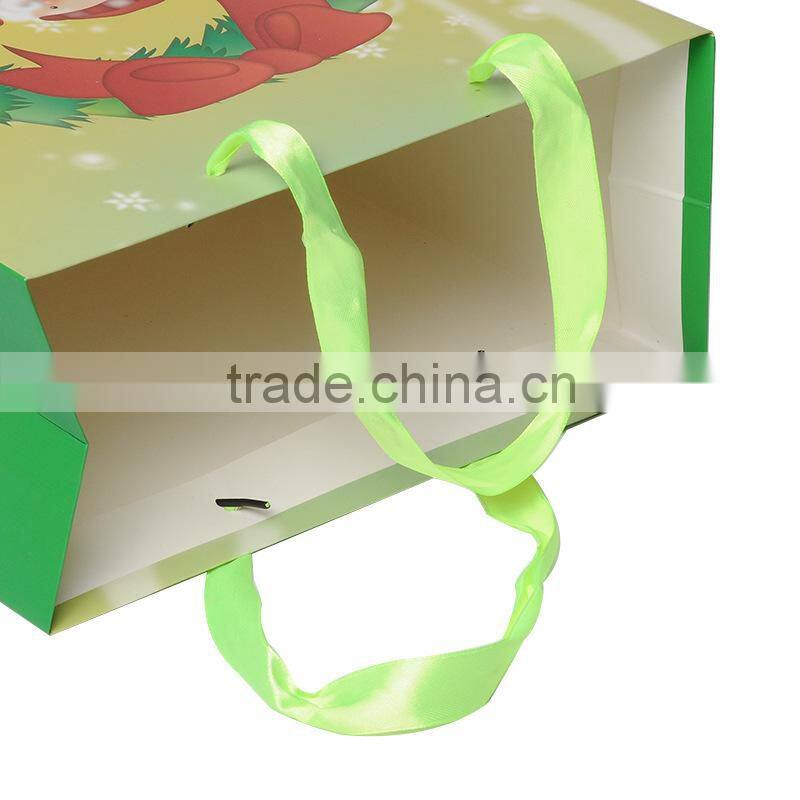 christmas packing paper bag