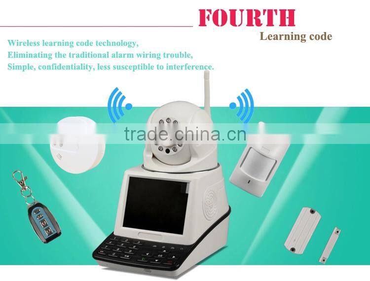 TCP/IP Alarm HD Camera Network Audio Night Vision /WIFI Camera Security Alarm