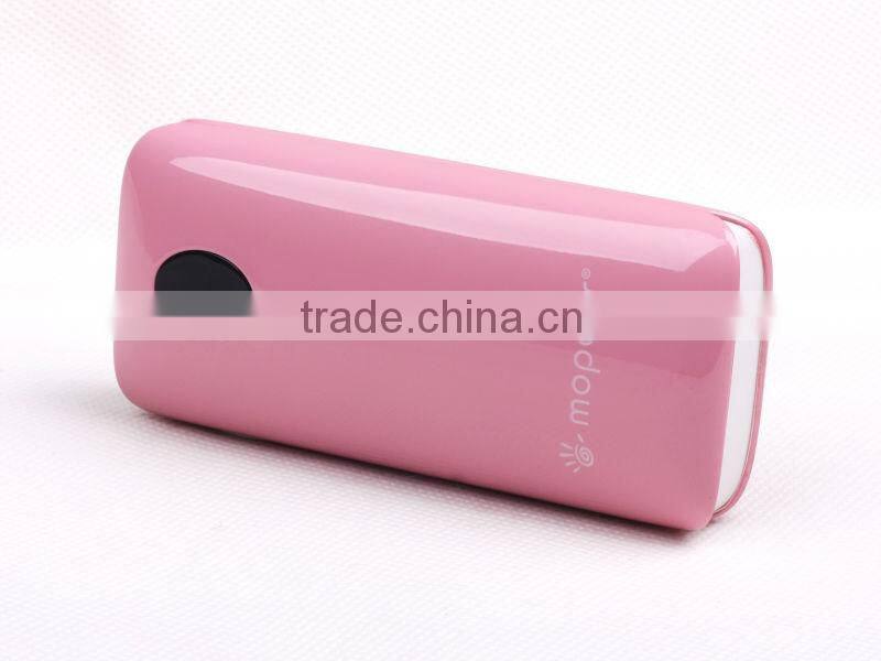 mopoer 5200mah mobile phone power bank for iphone4/4S/5