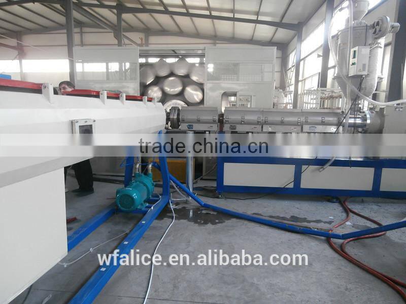 pvc flat pipe machine