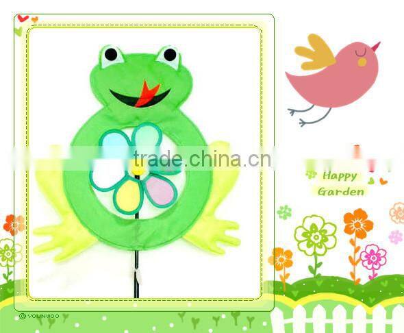 2016 Fashion polyester high quality Windmill toys garden decorations