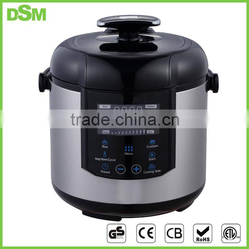 Stainless Steel 6 quart Electric Pressure Cooker CY-A60